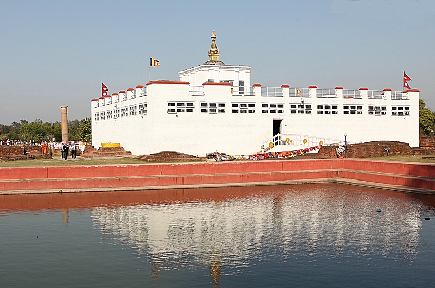 Lumbini il luogo di nascita del Buddha