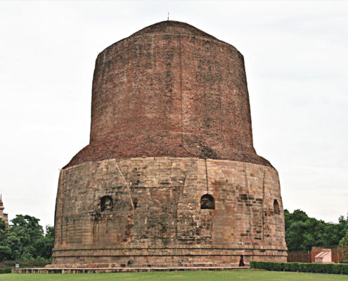 Sarnath il luogo del primo discorso del Buddha