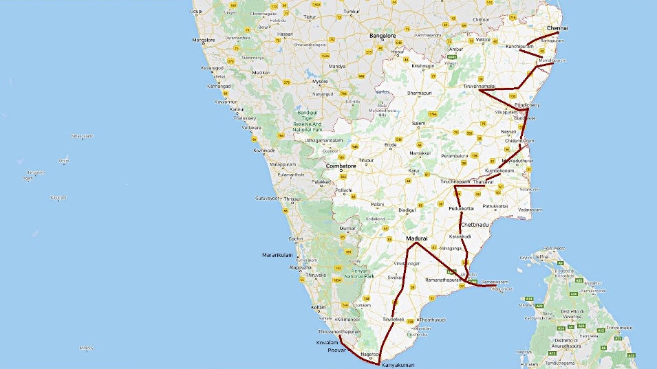 Viaggio Tamil Nadu