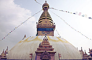 stupa di Swayambhunath