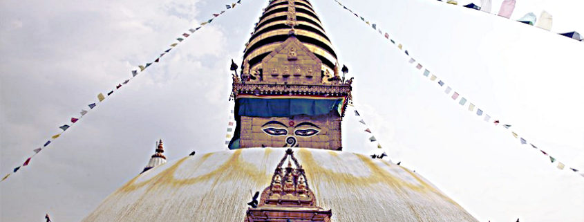 stupa di Swayambhunath