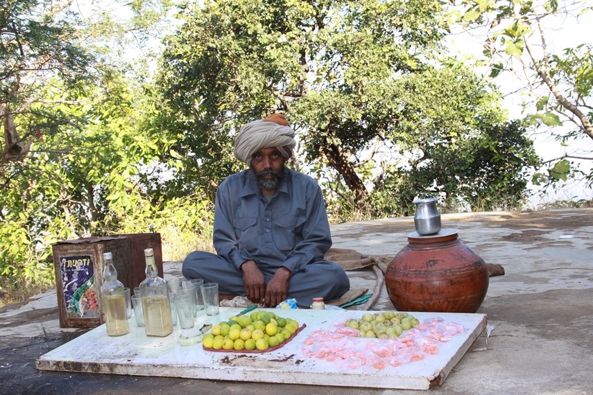 scalini di Girnar Hill