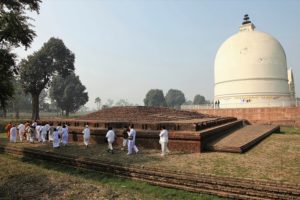 Kushinagar il luogo della morte del Buddha