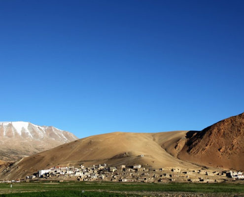 lago di montagna Tso Moriri