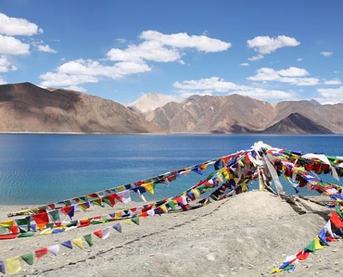 Pangong Tso il lago salato