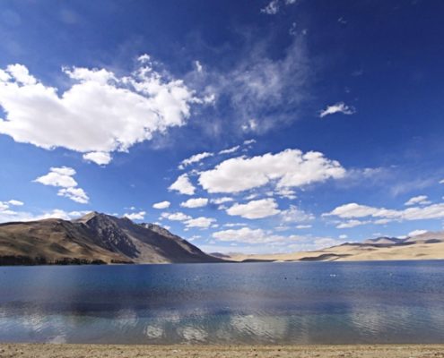lago di montagna Tso Moriri