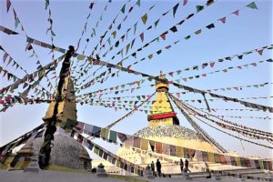 Lo stupa di Boudhanath