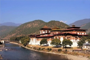 Punakha Dzong felicità