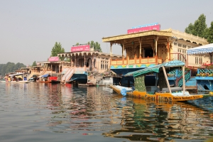 srinagar città galleggiante