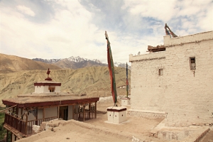 Basgo Gompa e murales