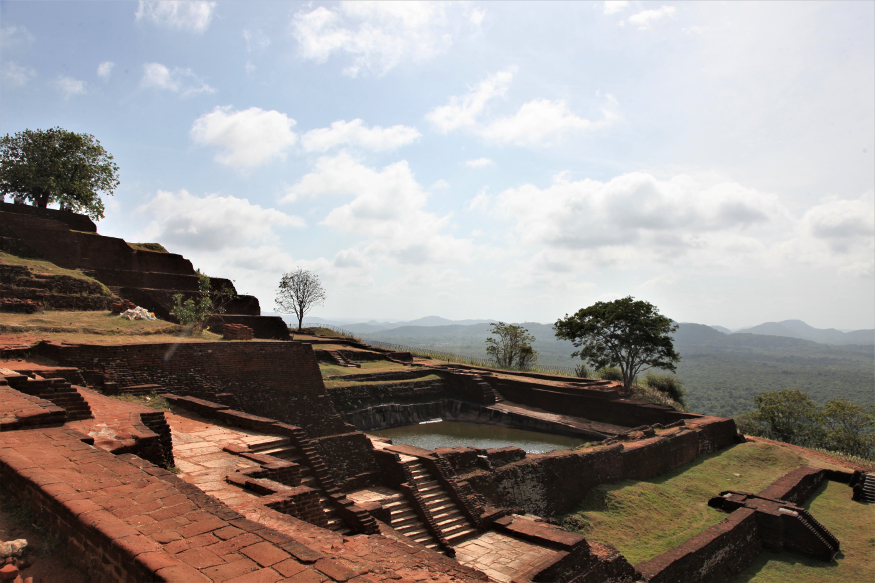 Sigiriya roccia leone