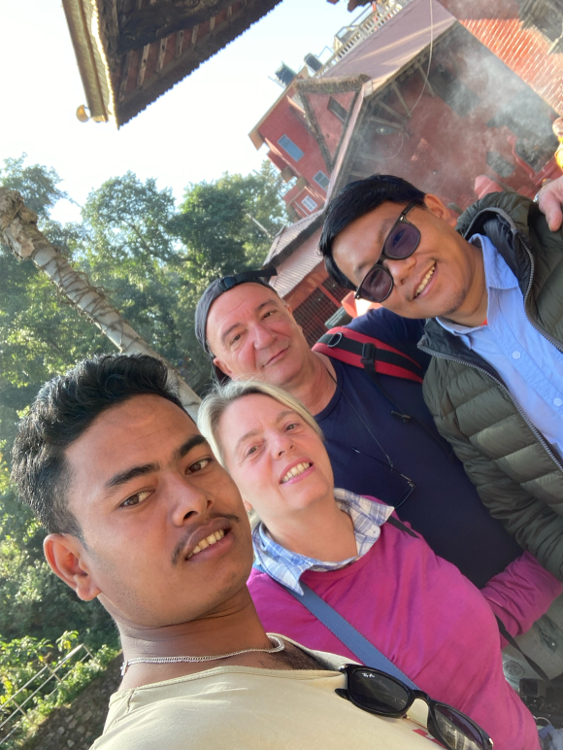 monica claudio viaggio nepal