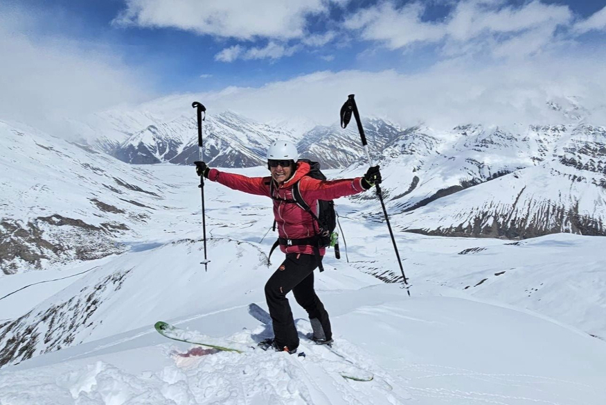 martina sci alpinismo Zanskar