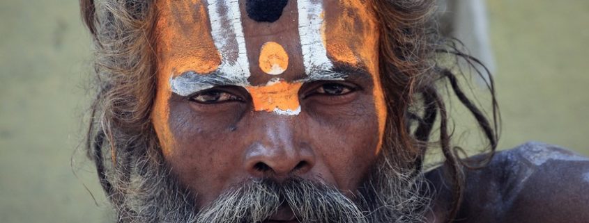 Sadhu asceta induista