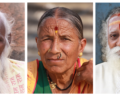 Tilak e Bindu le decorazioni sulla fronte