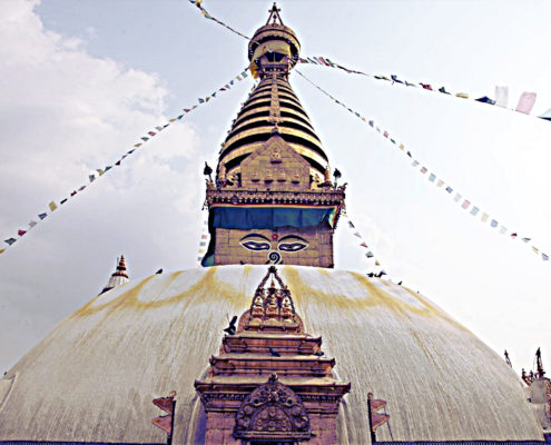 stupa di Swayambhunath