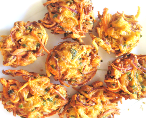 Pakora lo spuntino fritto indiano
