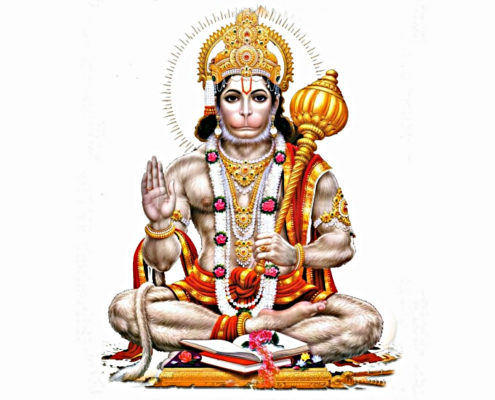 Hanuman il dio dall'aspetto di scimmia