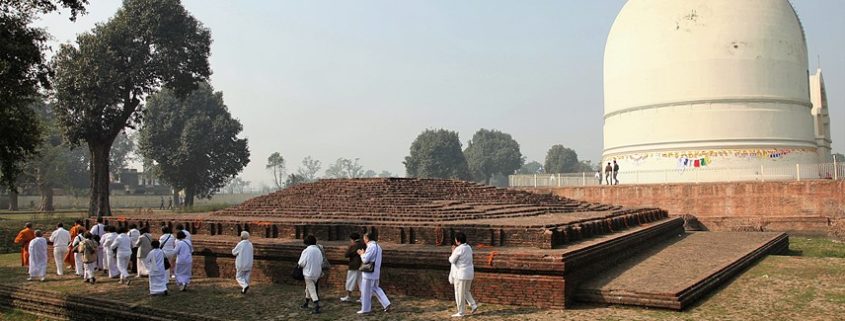 Kushinagar il luogo della morte del Buddha