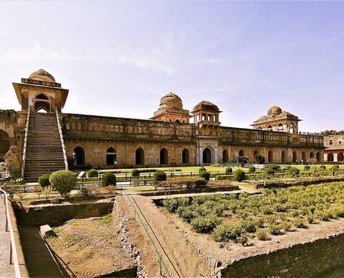 rovine abbandonate di Mandu