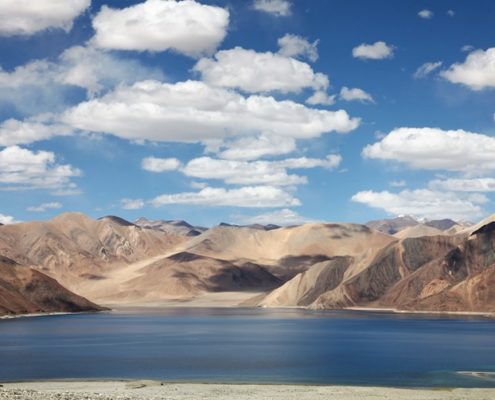 Pangong Tso il lago salato