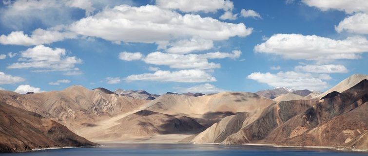 Pangong Tso il lago salato