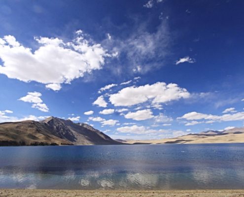 lago di montagna Tso Moriri