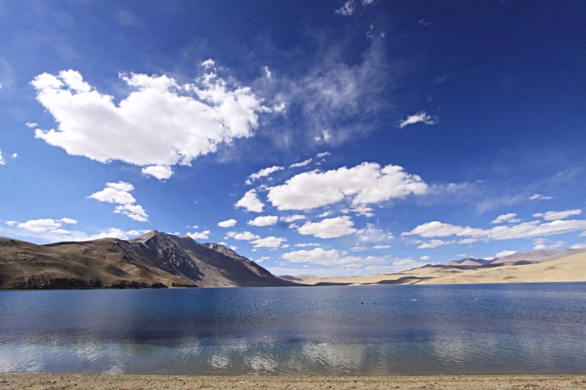 lago di montagna Tso Moriri