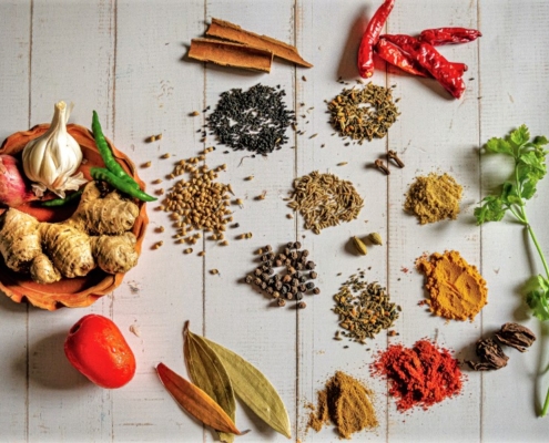erbe e spezie in ayurveda