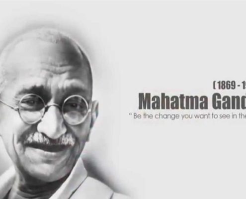 Gandhi Jayanti festa nazionale che commemora Gandhi