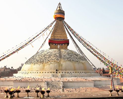 stupa di Boudhanath