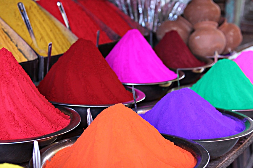 I colori nell’India