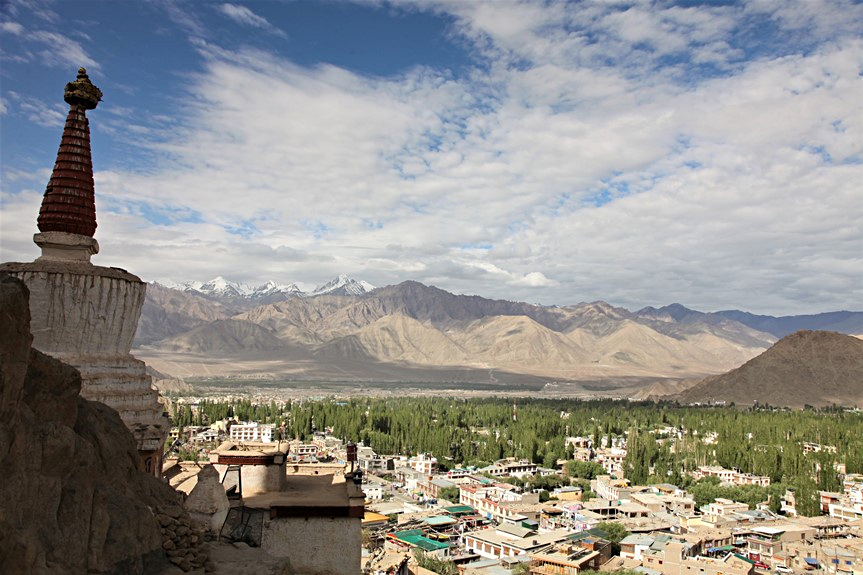 Leh capitale Himalaya indiano