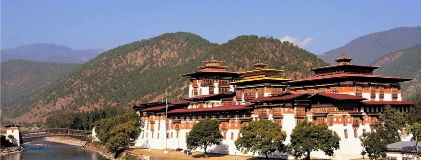 Punakha Dzong felicità