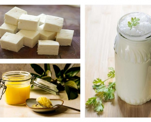 Paneer ghee curd cucina indiana