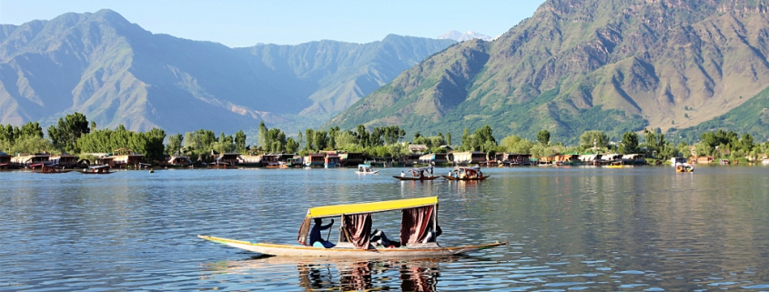 Srinagar città galleggiante