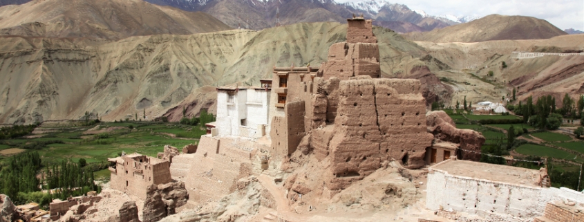 Basgo Gompa e murales