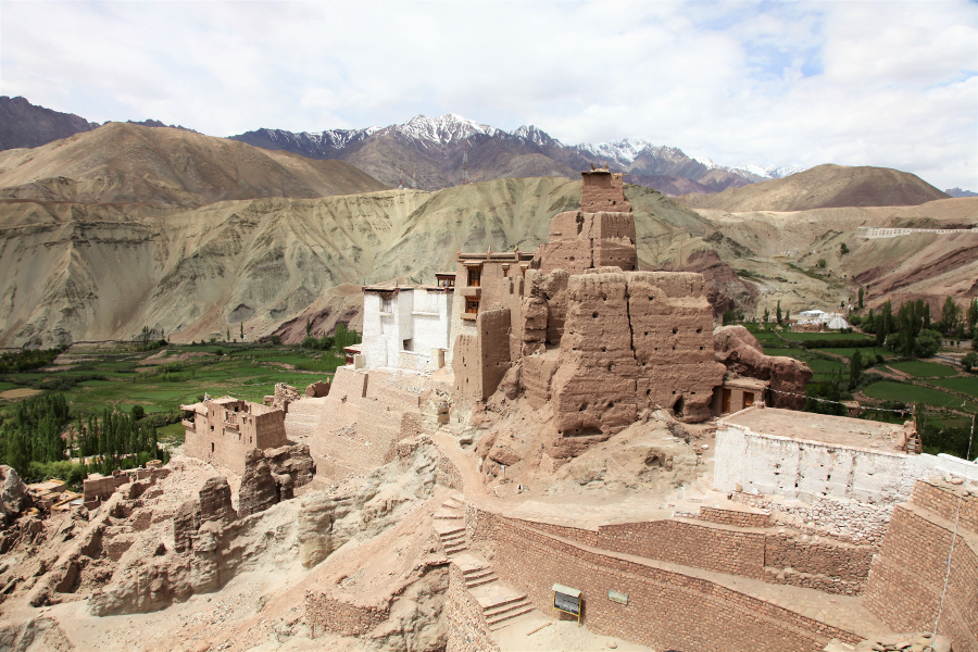 Basgo Gompa e murales