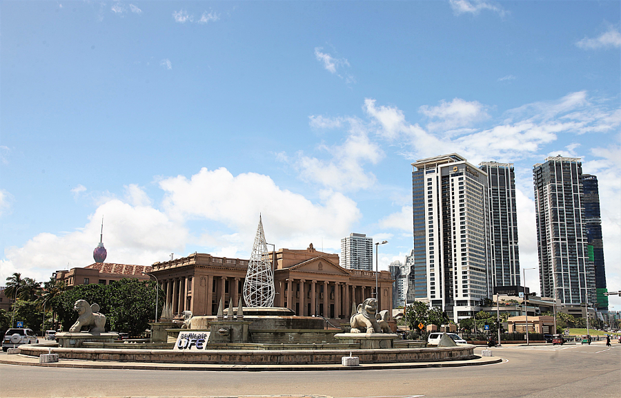 Colombo città oriente Lanka