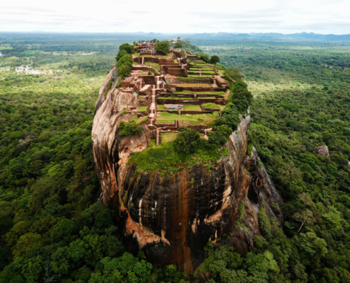Sigiriya roccia leone