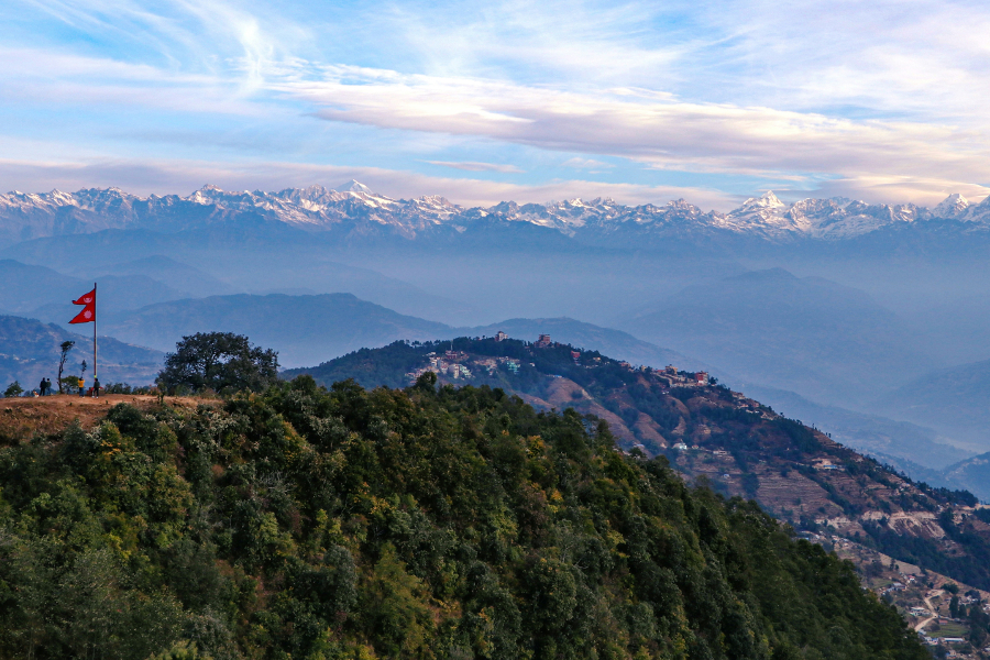 Nagarkot viste Himalayane