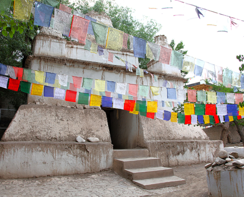 Alchi gompa & chorten