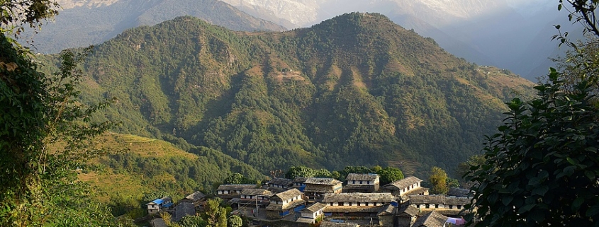 Nepal Ghandruk villaggio