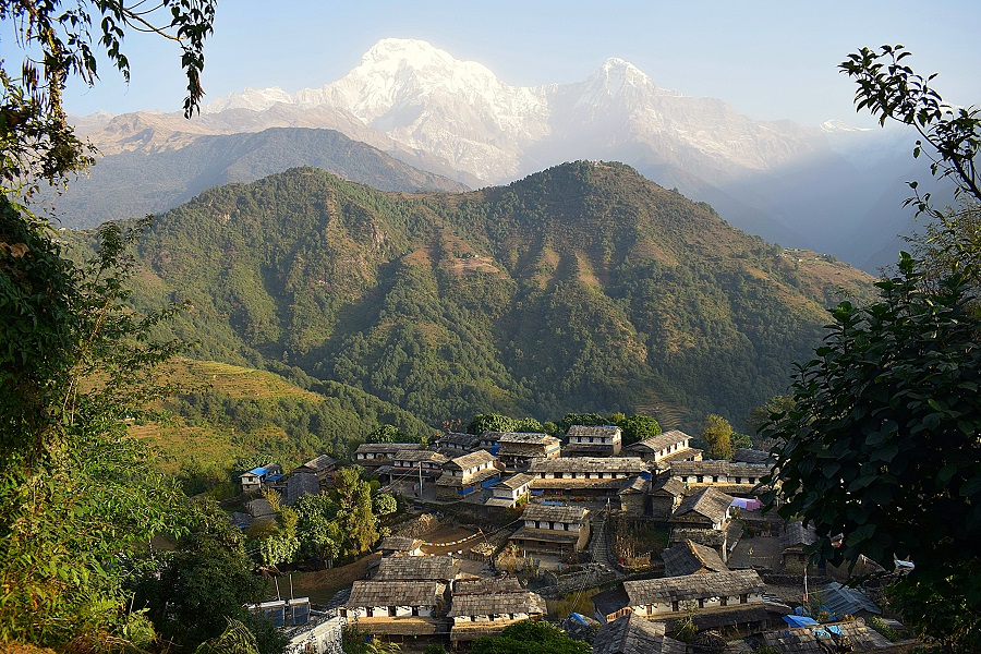 Nepal Ghandruk villaggio
