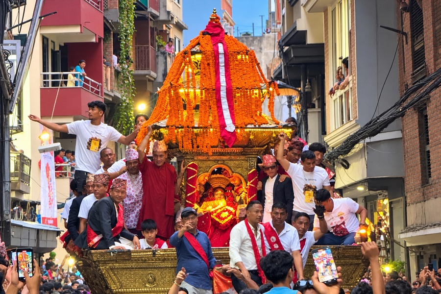 Nepal festival Indra Jatra Nepal festival Indra Jatra
